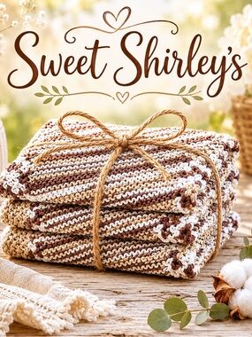Bundle of 3 Woodland Linen Dish Rags